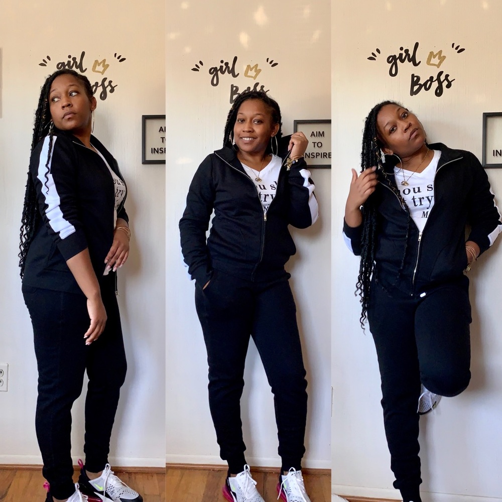 🖤Black jogger suit🖤